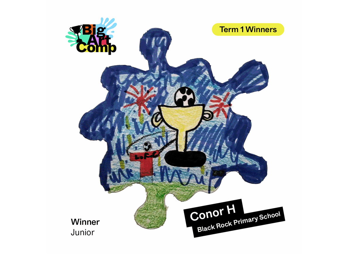 Announcing our Term 1 Big Art Comp winners!