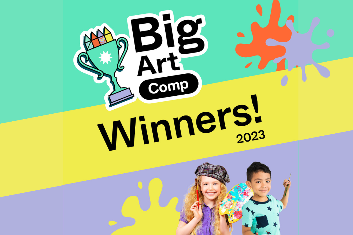 Congratulations to our Big Art Winners!